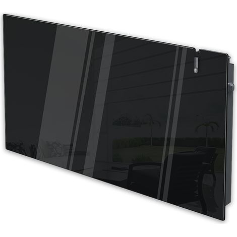 Radialight AETHEREA Radiateur électriques Dual-Therm en verre avec Wi-Fi 1000W Noir (1/5)