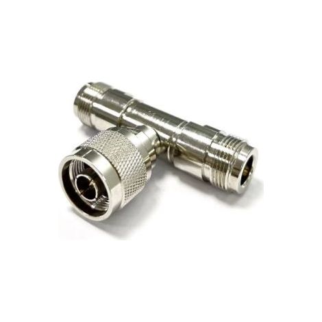 Adaptateur coaxial RS PRO N Femelle vers N Femelle, T, , 50O, 11GHz ( Prix pour 1 )