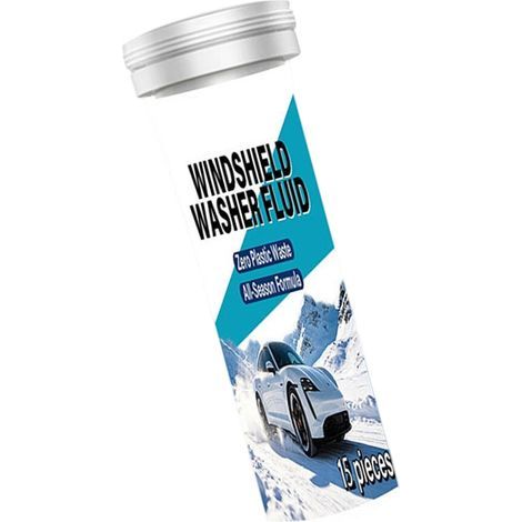 Nettoyant pour vitres de voiture, 15 pièces, comprimés (1/2)