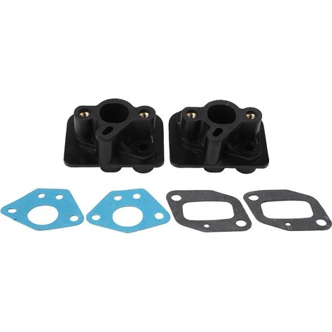 Lot de 2 collecteurs d'admission en plastique pour tondeuse à gazon avec joints pour modèles 40-5 43 CC 52 CC (1/5)