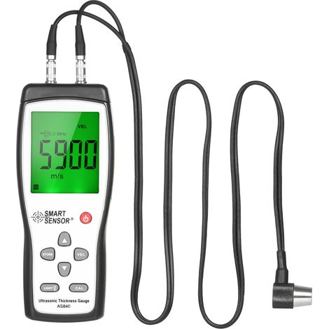 Ultraschall-Dickenmessgerät Professionelles tragbares LCD-Dickenmessgerät Digitaler Dickenmessgerät-Tiefenmessbereich 1.2225mm Hohe Genauigkeit