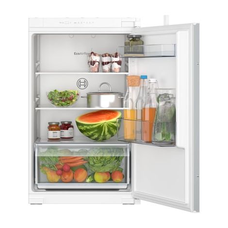 Bosch – Réfrigérateur 1 porte 136L – Dégivrage automatique – Classe E – 35 dB – Étagères en verre – KIR21NSE0 (1/6)