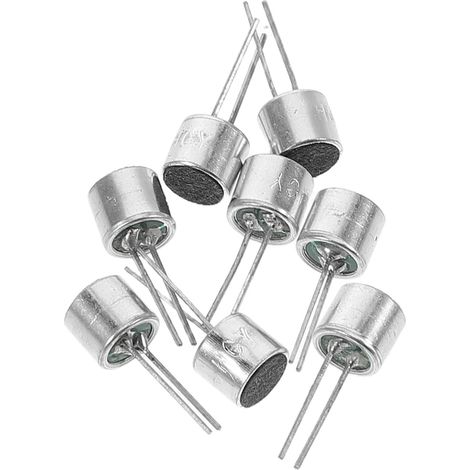 Microphone à Électret 6050 à 8 Pièces Capteurs Sonores pour Installation de Sécurité Activation Vocale pour Domicile et Bureau (1/5)
