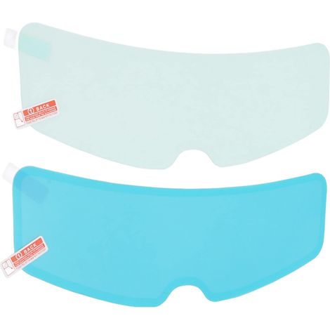 Film antibuée pour casque, film antibuée pour visière de casque, film antibuée universel pour visière de casque intégral de moto, film pour visière de casque, insert de lentille de visière transparent (1/5)