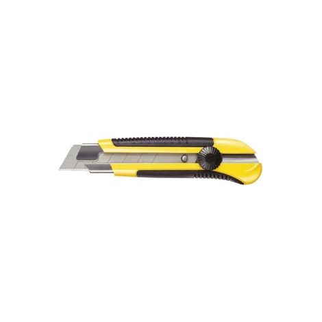 CUTTER GRANDE DYNAGRIP MM.25 CON BLOCCAGGIO A ROTELLA- - mm. 250  (0-10-425) - 6 blister STANLEY