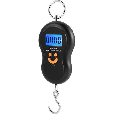Bilancia Digitale Pesa Da 0 A 50 Kg Bilancino Portatile Con Gancio (1/3)