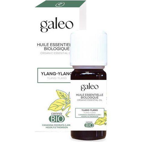 Aceite esencial de ylang-ylang orgánico Galeo 10 ml (1/2)