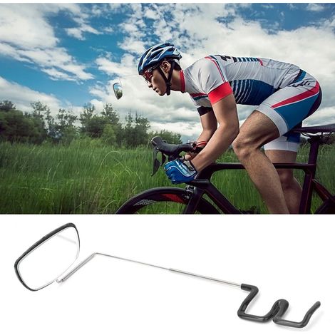 Rétroviseur pour vélo - Miroir de sécurité intégré aux lunettes de cyclisme