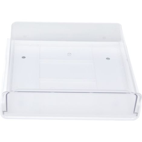 Rangement dissimulé pour tiroir en acrylique avec 3 fixations pour bureau à domicile. (1/5)