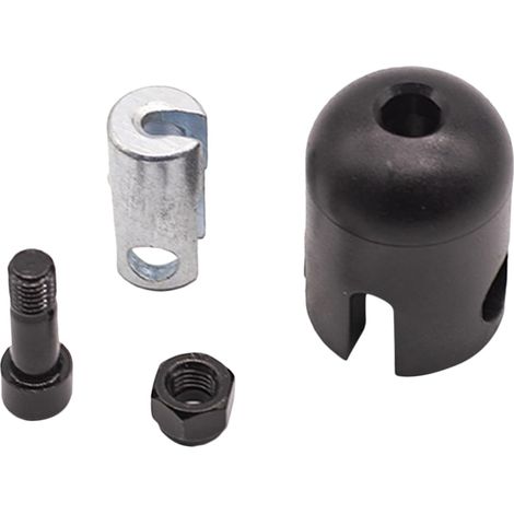 Boule d'arrêt de câble pour machine à poulie de gym Pièce de jonction pour Accessoires de musculation pour câble avec butées pour équipement d'entraînement à domicile mu (1/5)