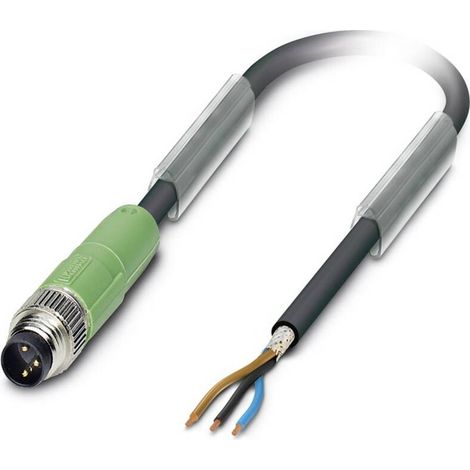 [NEUWERTIG] B-Ware Phoenix Contact Sensor-Aktor-Steckverbinder M8 Stecker 1,5m 3-polig IP65 schwarz (1/2)