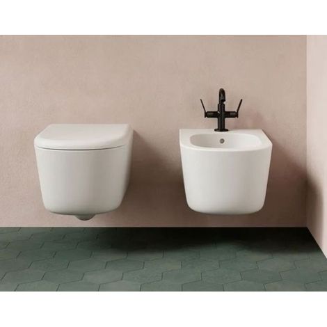 Sanitari Lalita Sospesi 54x36 cm con Sedile Slim Soft Close