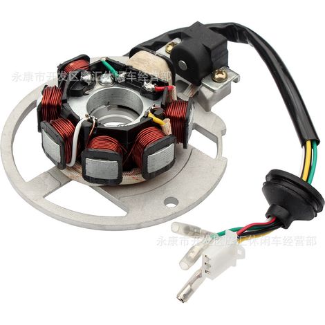 Suitable for the stator of the ignition and generator coil of the YAMAHA Eton JOG 50 XH90 two-stroke pedal engine. (1/5)