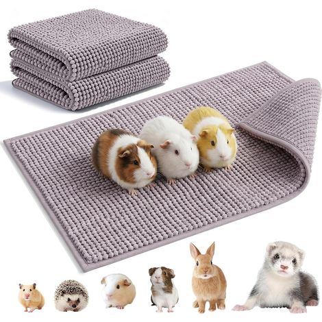 2 Pieces Guinea Pig Cage 60 x 40 cm, Washable Guinea Pig Accessories (1/5)