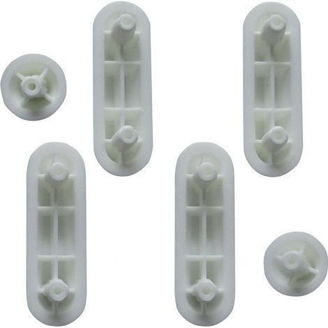 Débardeurs de rechange pour sièges de toilette MDF/wood (1/2)