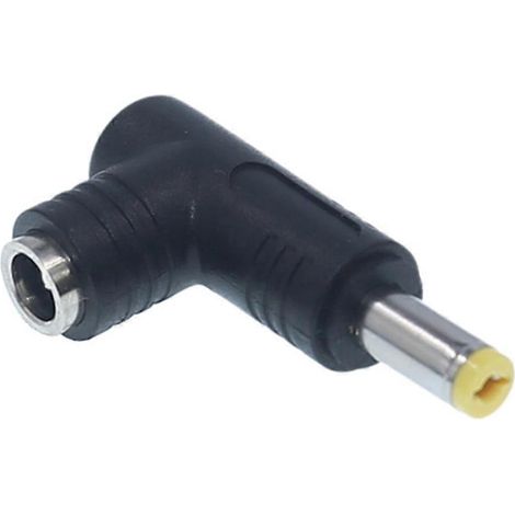 Adaptateur Universel DC 5.5mm x 2.5mm Femelle vers Mâle 5.5x2.1mm - Convertisseur de Prise Alimentation