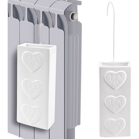 Umidificatore d'aria per termosifone con contenitore d'acqua in ceramica (1/5)