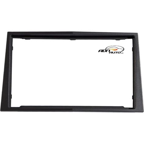 Facade autoradio 2Din compatible avec Opel Astra H ap04 - Gris Fonce