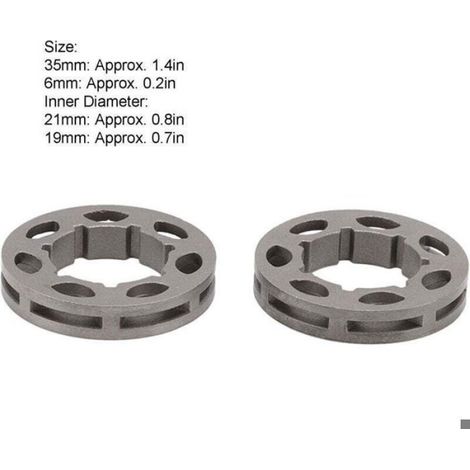 Pignon De Tronçonneuse - 7 Dents - Pas De Chaîne 3 8 Pouces - Pour Tronçonneuses Husqvarna 55 262XP 455 460 - Lot De 4 (1/4)