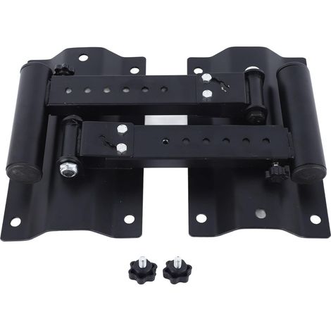1 Paire De Support De Haut-Parleur Surround Mural, Support De Haut-Parleur Mural à Angle De Réglage Professionnel 50 Kg, pour Haut-Parleur De Boîte De Son De Barre De Son (1/5)