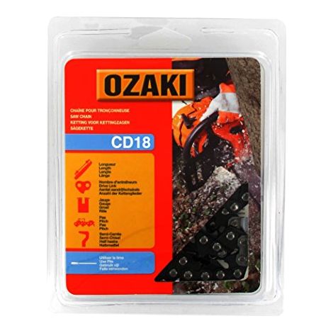 motosega Ozaki cd18 passo 404 calibro 063