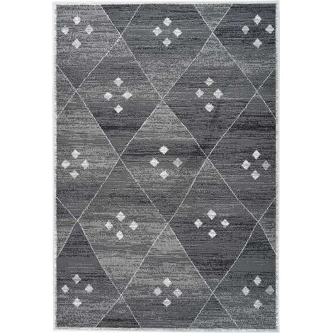 Tapis vancouver 510 gris blanc - 80 x 150 cm (1/5)