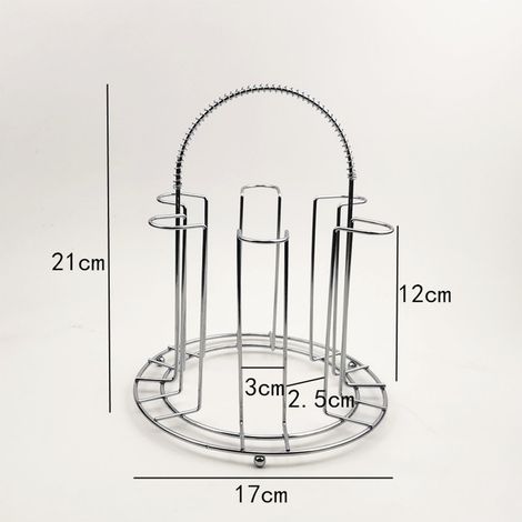 Porte-verres, porte-gobelets, étagère de rangement, porte-verres créatif avec système d'égouttage, adapté à un usage domestique, pour ranger les verres à eau et éviter les fuites d'eau. (1/5)