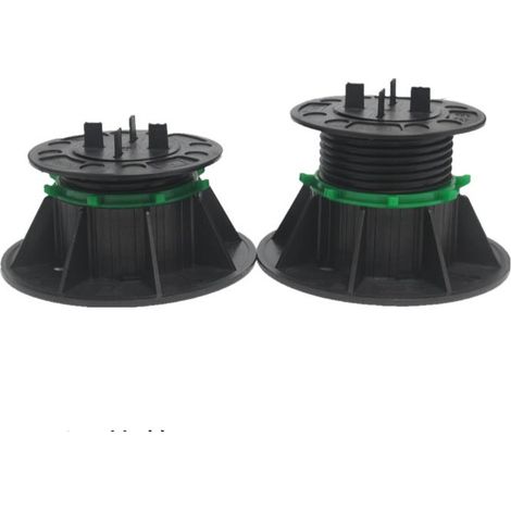 Socle de terrasse, support de ferme en pierre, socle de patio, pour solives réglables 70-100mm 1 pc (1/5)