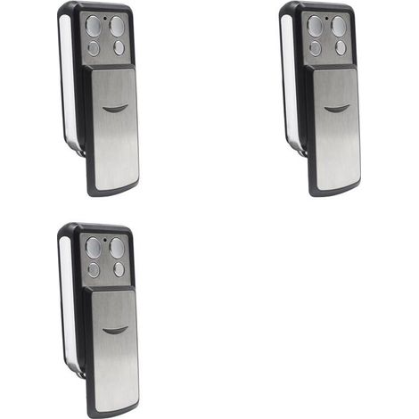 3X Télécommande de Portail Électrique pour SOMMER Slider 4031 TX08-868-4 868 MHz 4035 4011 4025 4021 pour Ouvre-Porte de Garage.