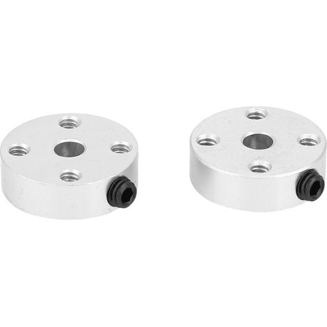 Satz aus 2 Metallachsennaben mit Sicherungsschrauben, Ersatzteile für Roboter, kompatibel mit Tetrix Robotics (1/5)