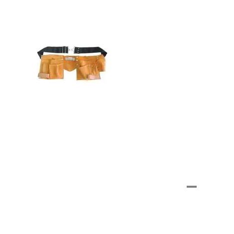ceinture porte-outils mega 52011 cuir 11 poches réglable