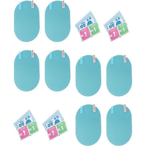 Film de protection anti-pluie pour rétroviseurs, compatible avec les voitures, lot de 4 paires, protection anti-éblouissement (1/5)