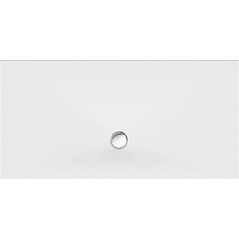 Receveur de douche rectangulaire Schröder Flat New E 180x90x2,5 cm blanc (1/2)