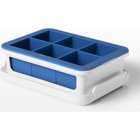 OXO Good Grips Covered Silicone Large Cubes Ice Cube Tray (1/5)