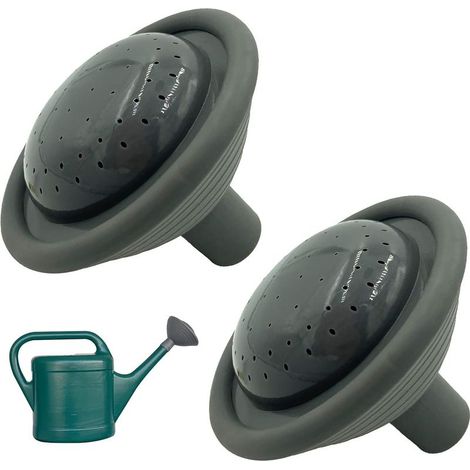 2 × Arrosoir De Jardin Tête De Rose,Embout d'arrosage pour bouteilles d'arrosoir de rechange en plastique pour arrosoir de jardin pour Bouteilles d'eau Outil D'abreuvement Ménager pour Plantes en (1/5)