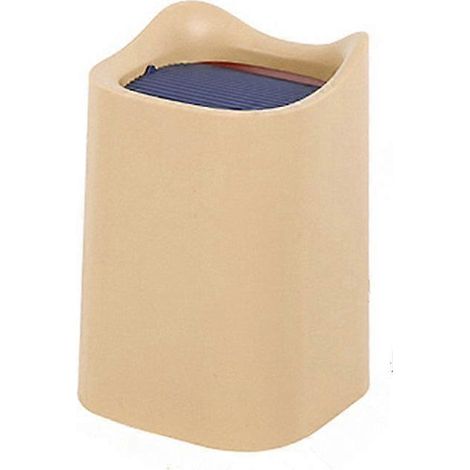Mini poubelle de chambre, voiture ou bureau avec couvercle (1/5)