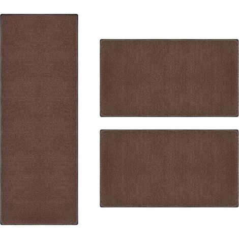 Bettumrandung Dynasty Schlamm 1 Läufer 67 x 330 cm + 2 Brücken 67 x 130 cm
