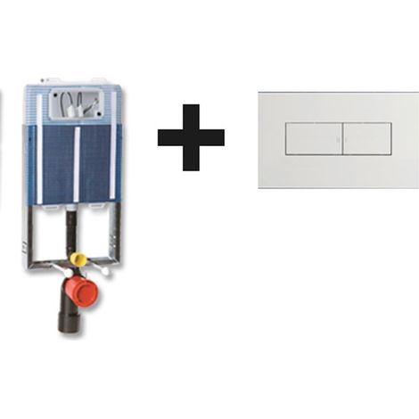 Kit completo di cassetta incasso Ideafix 4.5 e placca bianca di