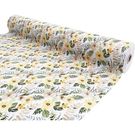 Proteggi Tavolo Morbido Tovaglia Antiurto Antimacchia Copritavolo Mollettone Fantasia P - 140x80 cm