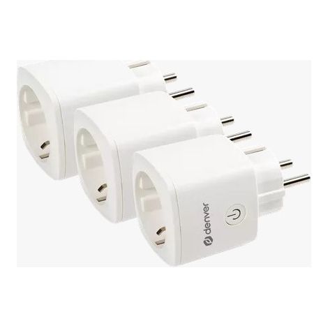 Pack De 3 Prises De Courant Connectée Shp 102x3de La Marque Denver (1/4)
