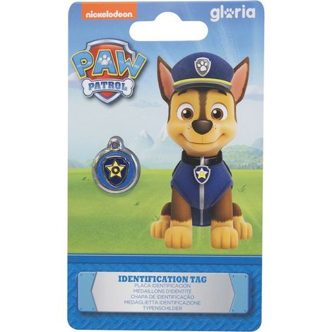 Placa identificativa para collar The Paw Patrol Chase Talla S