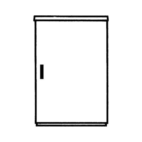 EH Armoire de trottoir EH3/F-0 montée en usine 4TBE843158C0100 ABB 843158