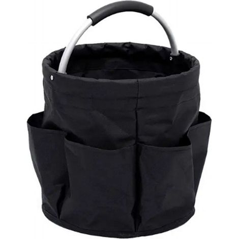 Sac De Rangement Pliable - 28 x 28 cm - Tissu Oxford 600D Enduit - Pour Outils De Jardinage, Courses Ou Pique-Nique - 1 Pièce (1/4)