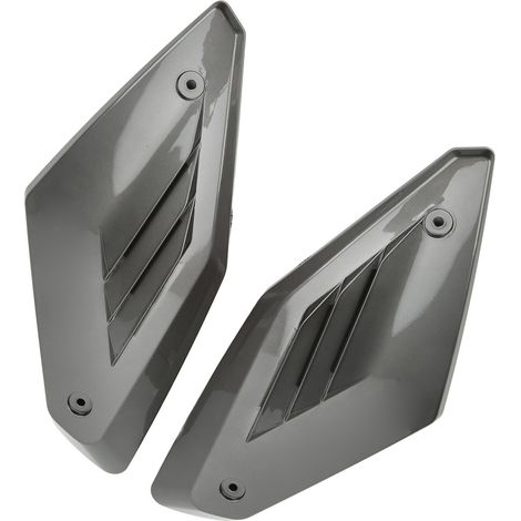 Panneaux latéraux pour prise d'air de moto, compatibles avec CB650R 2019, 2020 et 2021, gris (1/5)