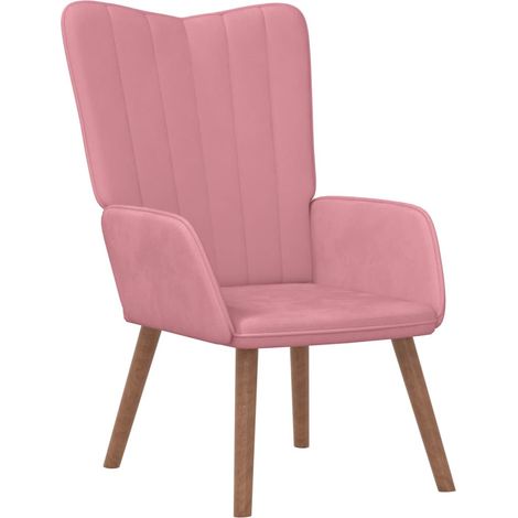 Maison Exclusive - Relaxsessel Rosa Samt (1/5)