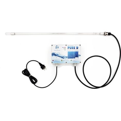 PURE D - 40W - UVC Anlage zur Trinkwasser Sterilisation - 230VAC/115VAC (1/2)