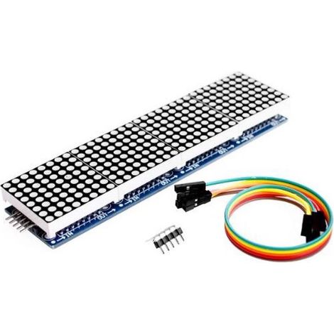 Dot Matrix Modul 8x8 Pantalla Arduino 4 Matrix MAX7219 Led Lcd Raspberry Pi (1/5)