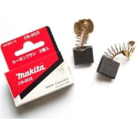 Lot de 2 balais de charbon CB 203 pour outils électroportatifs - MAKITA 191953-5