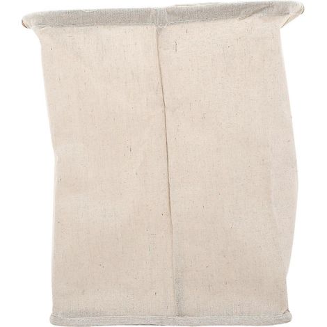 Panier à linge pliable avec poignée en bois, panier à linge sale (1/5)