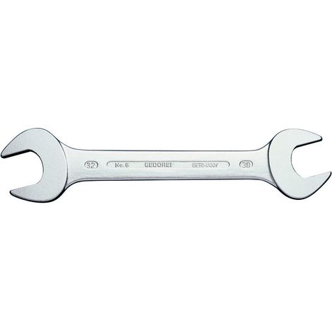 Clé plate double, DIN 3110, Cote s/plats : 27 x 32 mm, Long. 302 mm